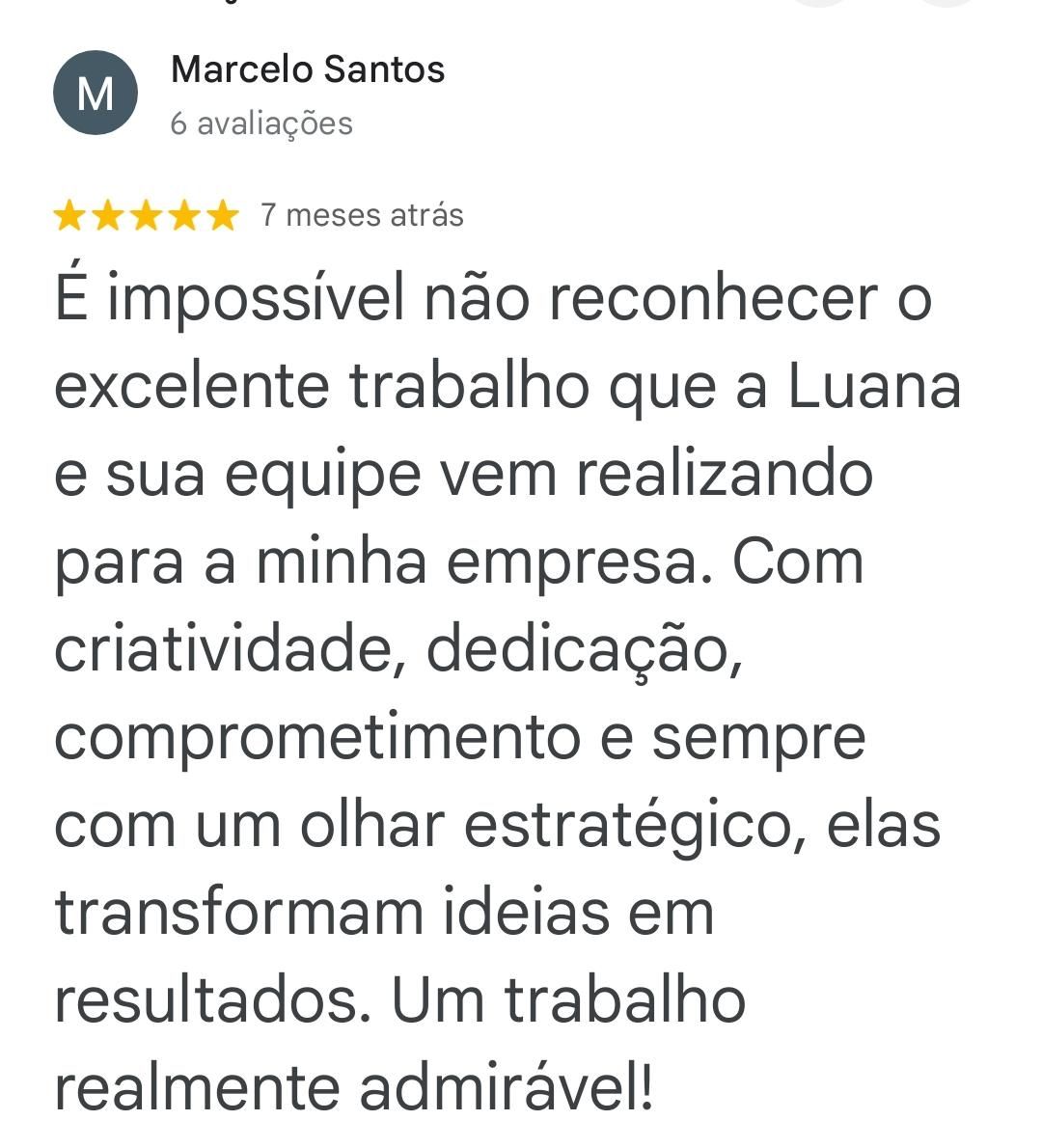 Depoimento de cliente Logatto