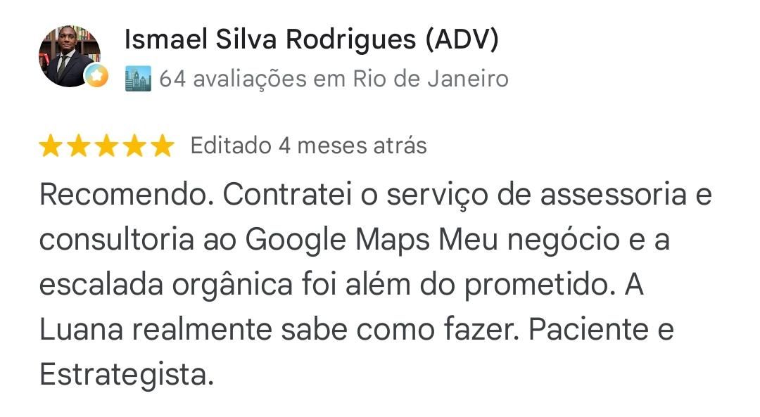 Depoimento de cliente Logatto